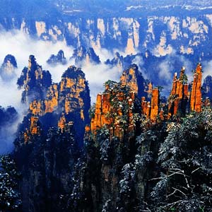 喜樂(lè)G線(xiàn):天門(mén)山、天門(mén)洞、張家界、寶峰湖/黃龍洞、天子山三晚四日游
